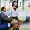 最終電車で痴女とまさかの2人きり！J○Ver向かいの座席でパンチラしてくる小悪魔女子○生の誘惑で勃起したらヤられたVOL.2 - サンプル画像 - 13