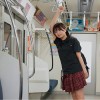 最終接吻電車 誰もいない2人きりの車内で美少女と何度もキス×キス×キス 北岡果林 - サンプル画像 - 1