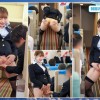 【極画質】「制服・下着・全裸」でおもてなし またがりオマ○コ航空17 キツマン便 - サンプル画像 - 3