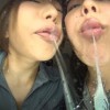 W痴女に超絶淫語で唾責めされる僕 - サンプル画像 - 12