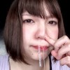 美鼻美女の多量粘度鼻水 - サンプル画像 - 5
