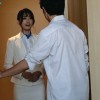 チェックアウトまでの時短性交 美人ホテルスタッフを口説き手を出してしまいました… 希島あいり - サンプル画像 - 2
