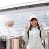 新人 21歳 野球観戦とセックス大好きッ！性欲レベチ！SEXの逸材！めっちゃ敏感Fカップ巨乳女子大生 シーズンオフ中にAVデビュー！！ 唯奈みつき - サンプル画像 - 1