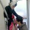 【出会って秒で即ハメデート】ドキュメント雑居ビルで相互即尺フェラ＆口内射精トイレで尻穴挿入→ホテルはずっとハメっぱなし清純アイドル男の娘レイヤーとイチャらぶガチSEX2日間（ドッキリ5P乱交ボーナス有） - サンプル画像 - 2